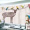Bird & Deer Wallpaper