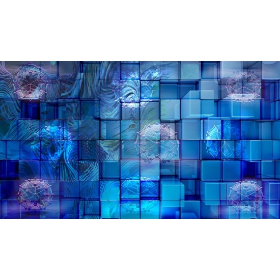 3D Square Wall Paper