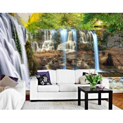 Animated 3D custom Waterfall Wallpaper