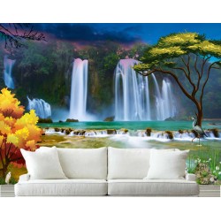 Animated Forest Wall Murals