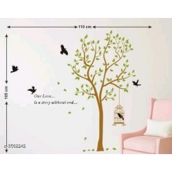 Beautiful Vinyl Decorative Wall Sticker-CDWP0630335