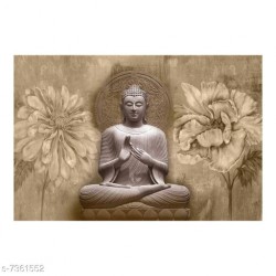 Blessing Buddha Self Adesive 3D Wallpaper-CDWP0680301