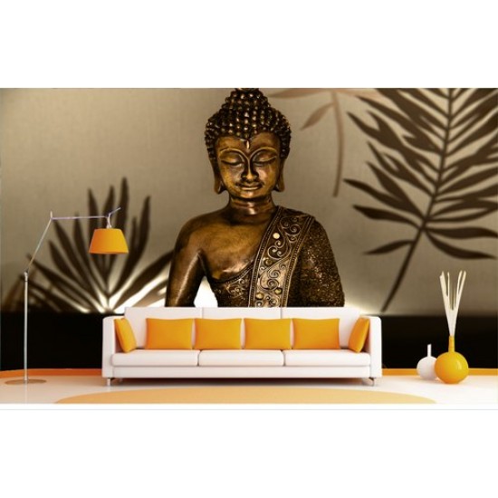 Buddha Antique 3D Wallpaper