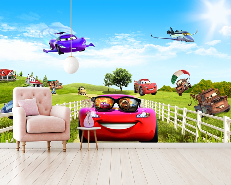 Cartoon Car Wallpaper Design Cartoon Car Wallpaper Design