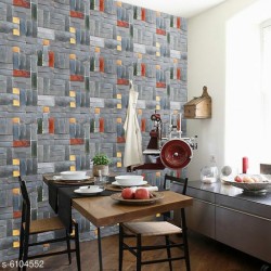 Colorful Stone Wall Stickers