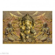 Ganapati Maharaj Self Adesive wallpaper-CDWP0610345