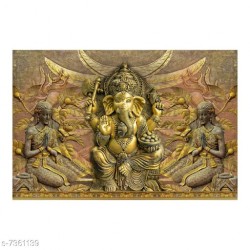 Ganapati Maharaj Self Adesive wallpaper-CDWP0610345