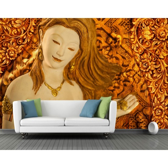 Gold Lady Wallpaper