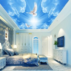 Pigeon Ceiling Wallpaper