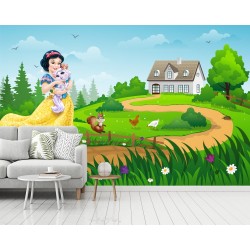 Princess Wallpaper for Girls Room