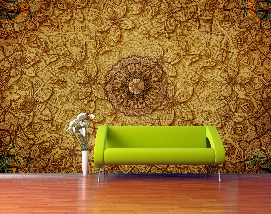 Royal Embossed 3D Floral Wallpaper Royal Embossed 3D Floral Wallpaper