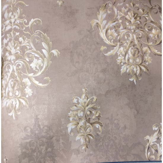 Damask by Metropolitan Stories - Green - Wallpaper : Wallpaper Direct