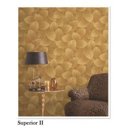 Superior Trendy Brown Leaves wallpaper-CDWP0640408
