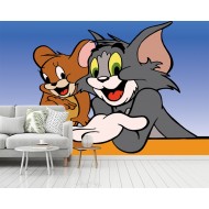Tom and Jerry Wallpaper Design