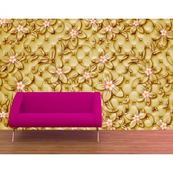 Velvet Floral Wallpaper