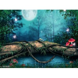 WALLDECO Moon Light Forest-CDWP0630355