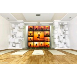 WALLDECO Yoga Pose-CDWP0600356