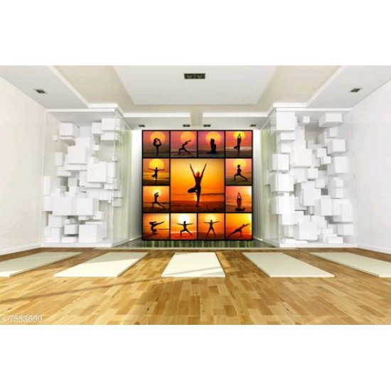 WALLDECO Yoga Pose-CDWP0600356